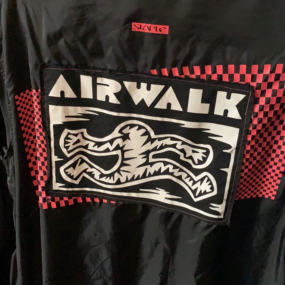 Vintage Airwalk Windbreaker/Raincoat Doublelayered